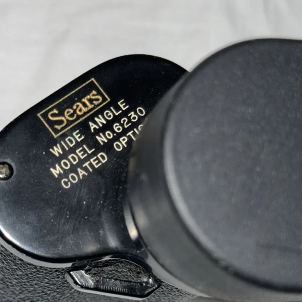 Vintage‎ Sears Wide Angle Binoculars 6230 Coated Optics 7x35